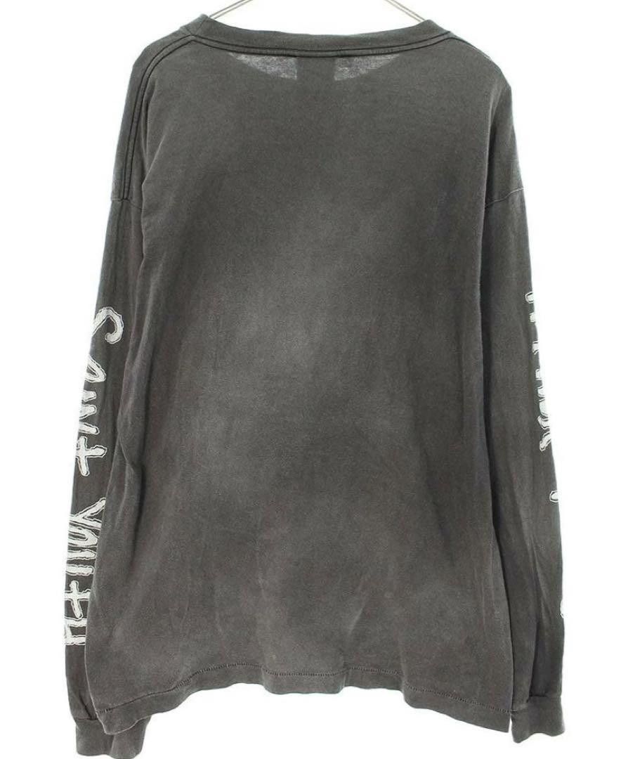 Saint Michael SAINT MICHAEL Wind And Sea Long Sleeve T-Shirt Black 