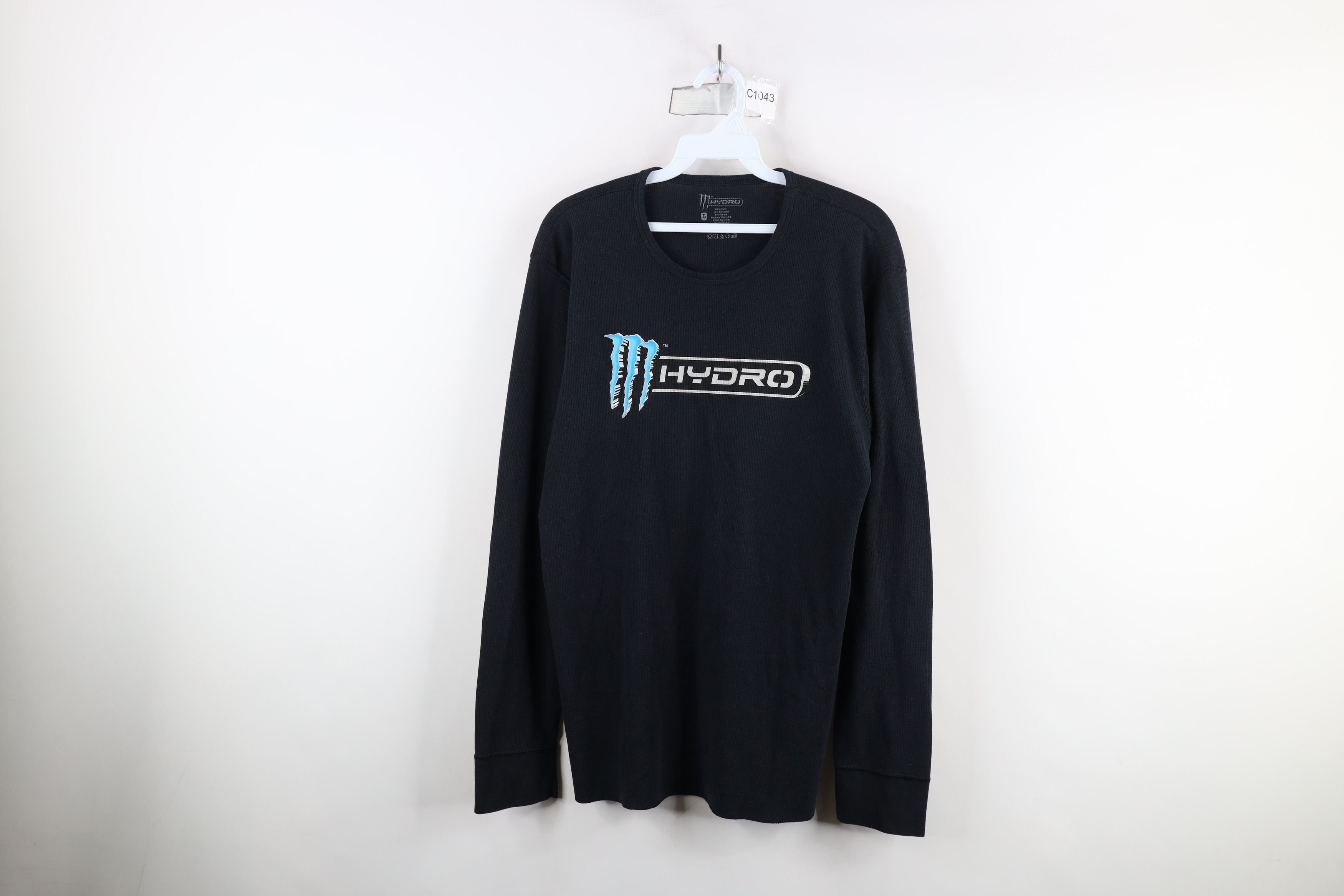 Vintage Monster Energy Drink Hydro Knit Long Sleeve T-Shirt, image size:3500x2333