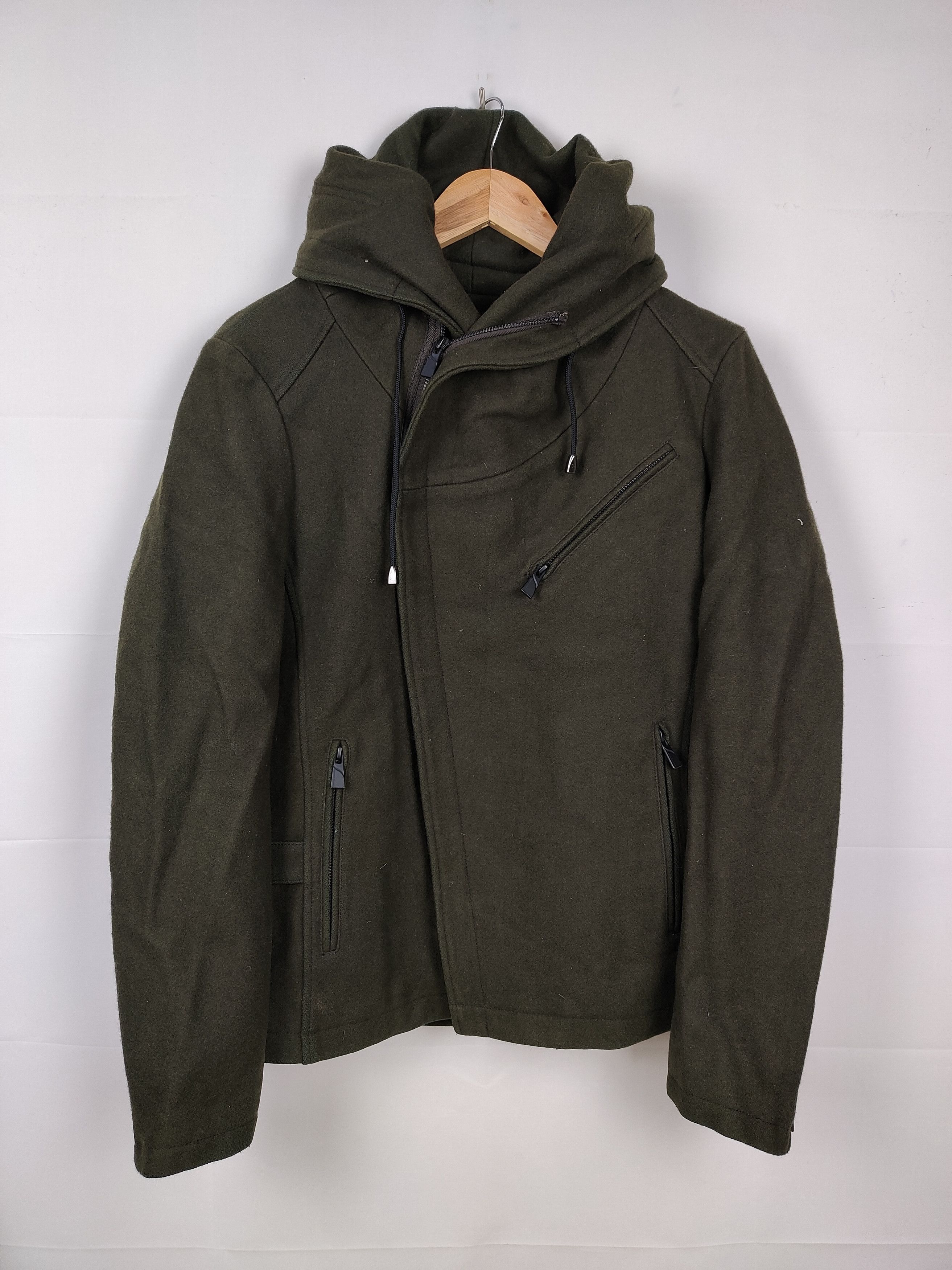 Katharine Hamnett London Katharine Hamnett London Stylish Wool Jacket Size US S / EU 44-46 / 1 - 1 Thumbnail