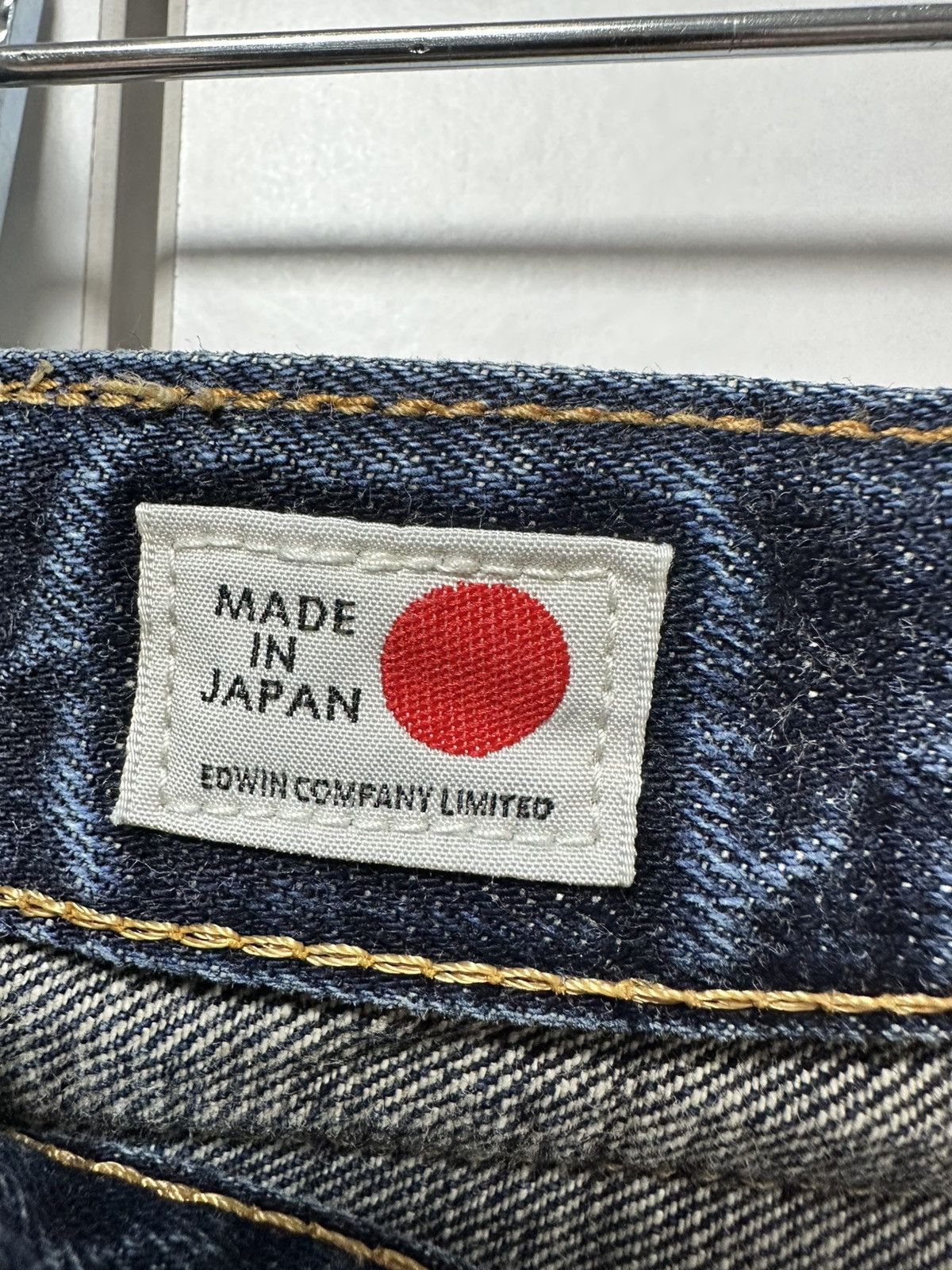 Edwin EDWIN Made in Japan Vintage StreetWear Rare Y2K Denim Jeans Size US 30 / EU 46 - 8 Thumbnail