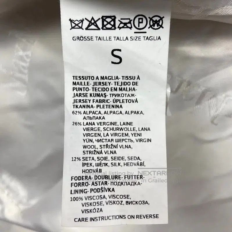 Max Mara MaxMara Women's White Wool Coat . Size S / US 4 / IT 40 - 4 Thumbnail