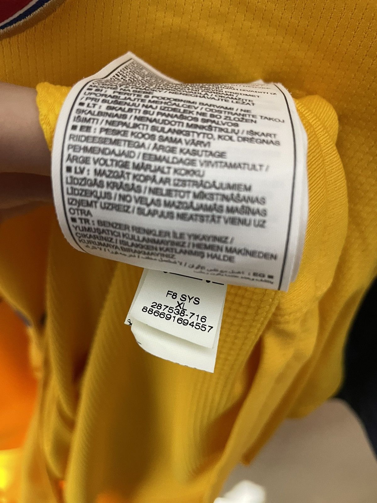 Nike × Vintage Nike Arsenal vintage soccer jersey streetwear Size US XL / EU 56 / 4 - 8 Thumbnail