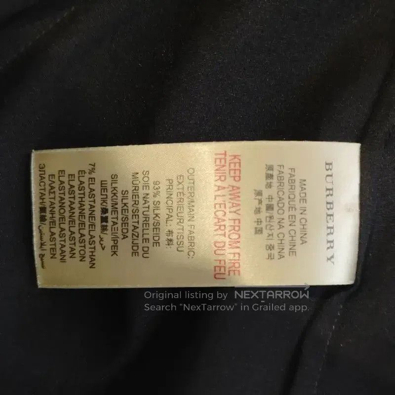 Burberry Burberry Black Silk Women's Shirt. Size S / US 4 / IT 40 - 4 Thumbnail