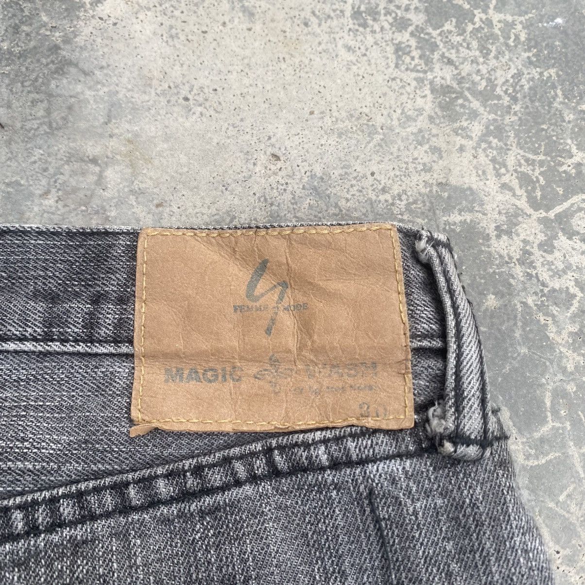 Yohji Yamamoto Rare YOHJI YAMAMOTO Femme Mode Magic Wash Jeans Size US 31 - 6 Thumbnail