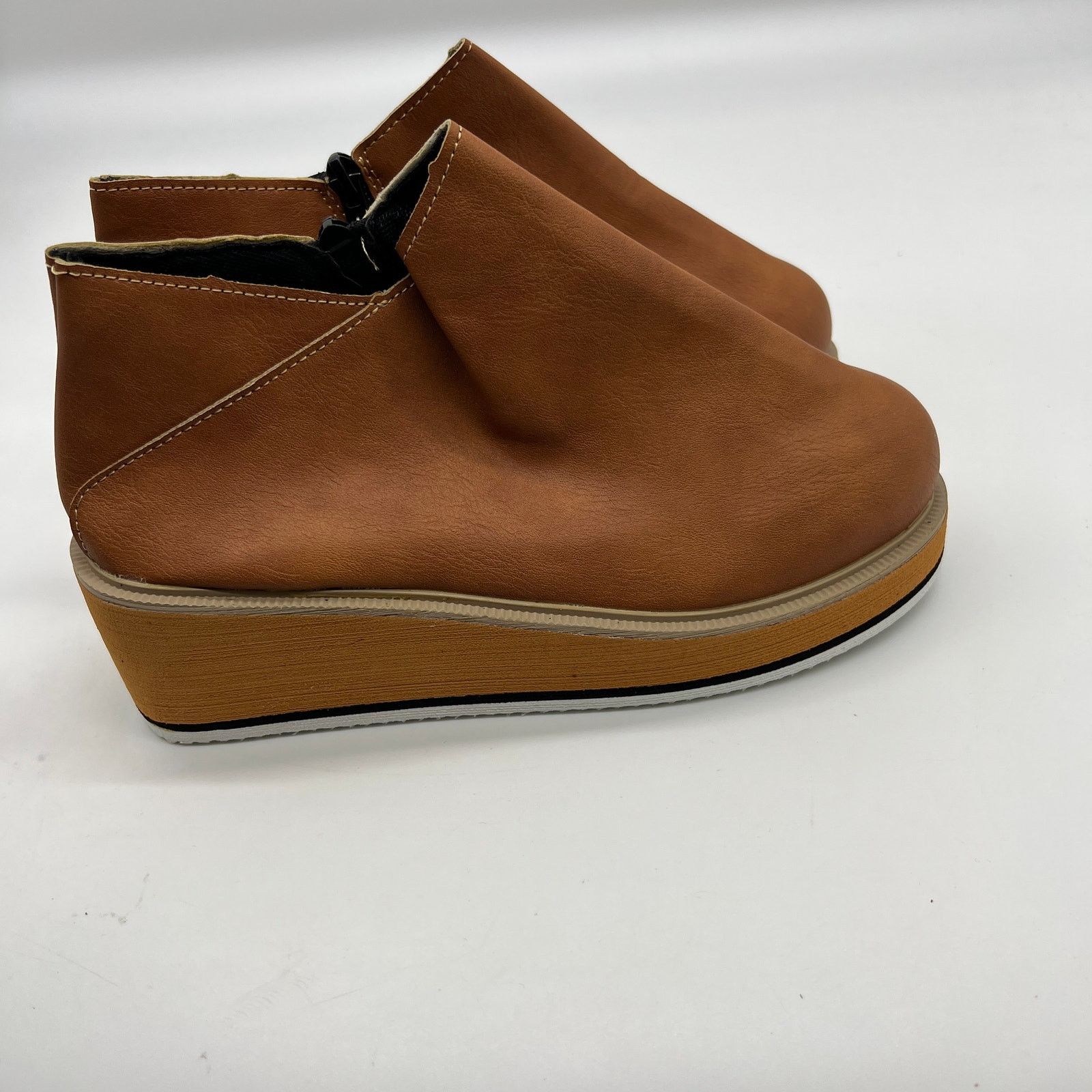 Other Ankle Boots Round Toe Casual Comfortable Lightweight Size US 6.5 / IT 36.5 - 4 Thumbnail