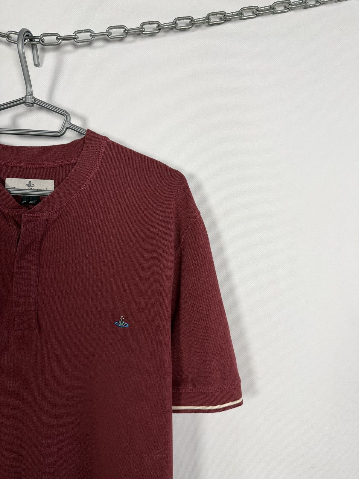 Vivienne Westwood Vivienne Westwood Short Sleeve Cotton Polo Shirt Luxury XL Size US XL / EU 56 / 4 - 2 Thumbnail