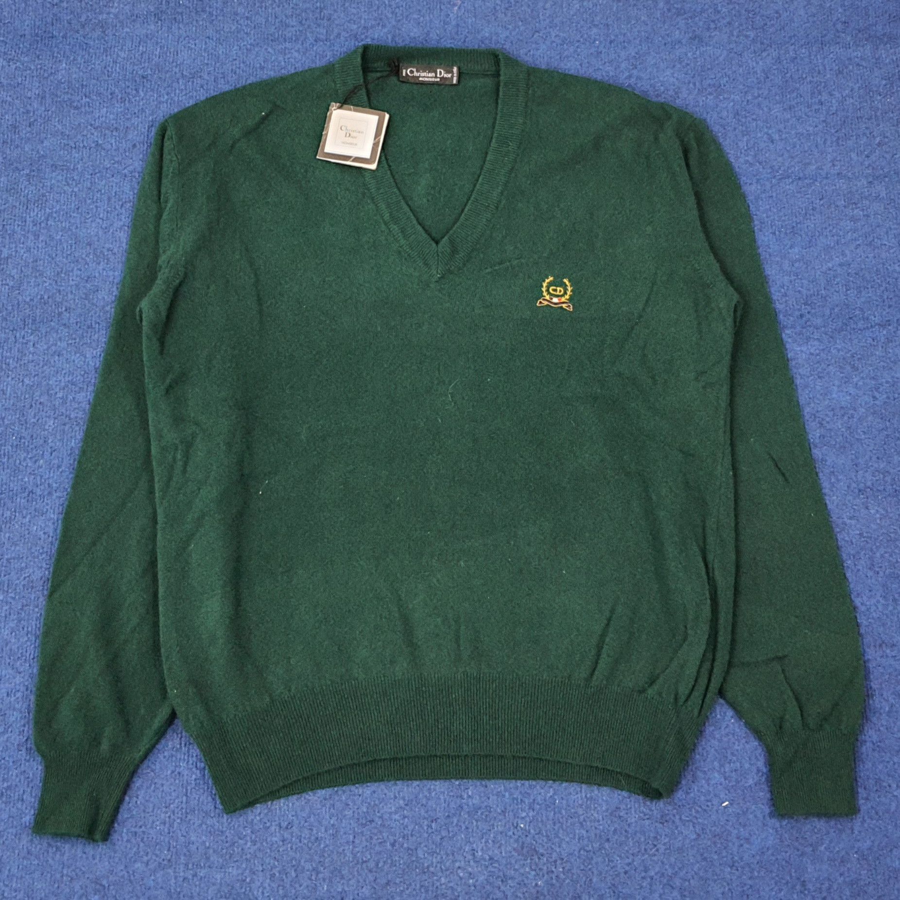 Christian Dior Monsieur Vintage Christian Dior Monsieur Designer Pullover C242N21 Size US L / EU 52-54 / 3 - 1 Thumbnail