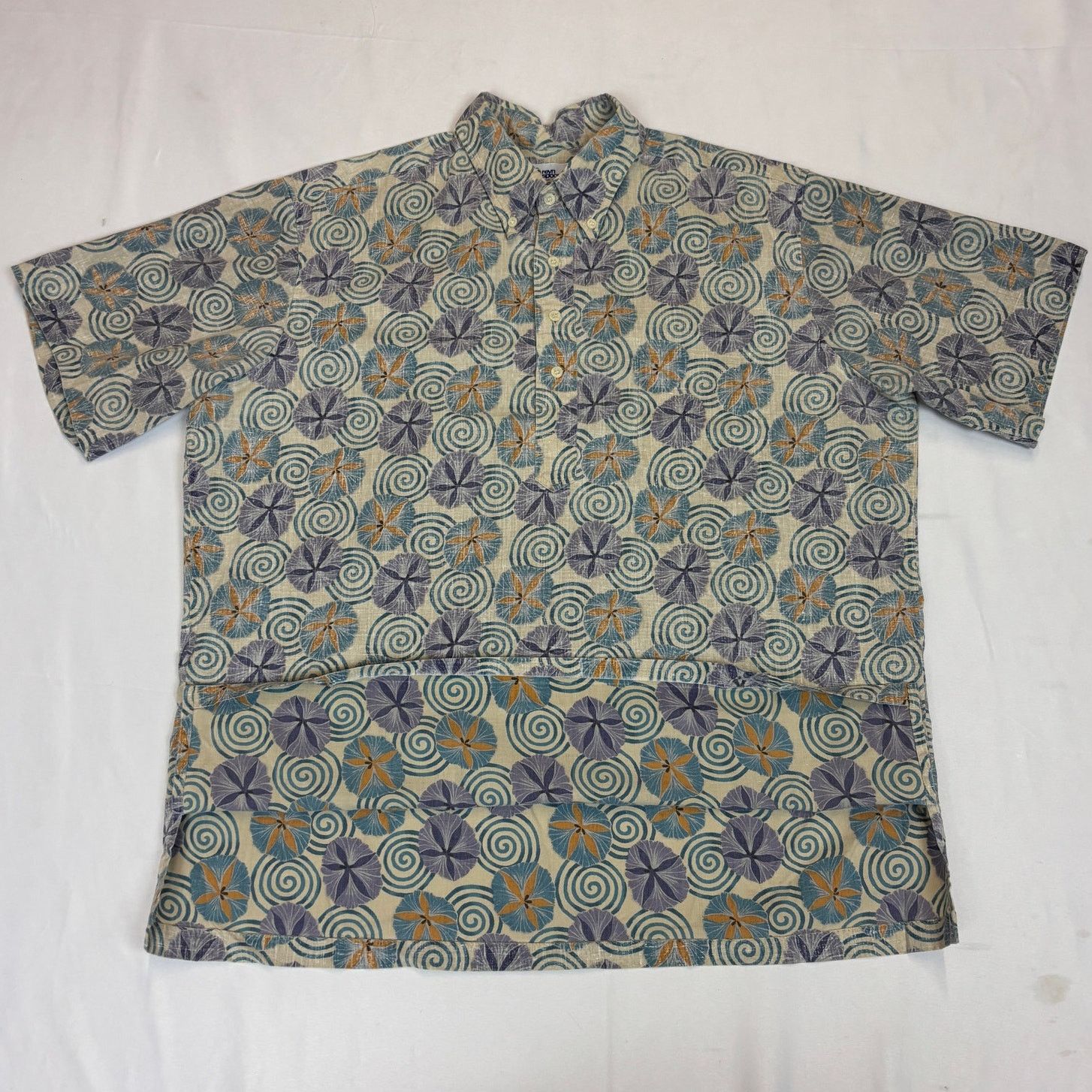 Reyn Spooner × Vintage VTG Reyn Spooner Reverse Print Sand Dollar Shirt Hawaiian Size US XXL / EU 58 / 5 - 2 Thumbnail