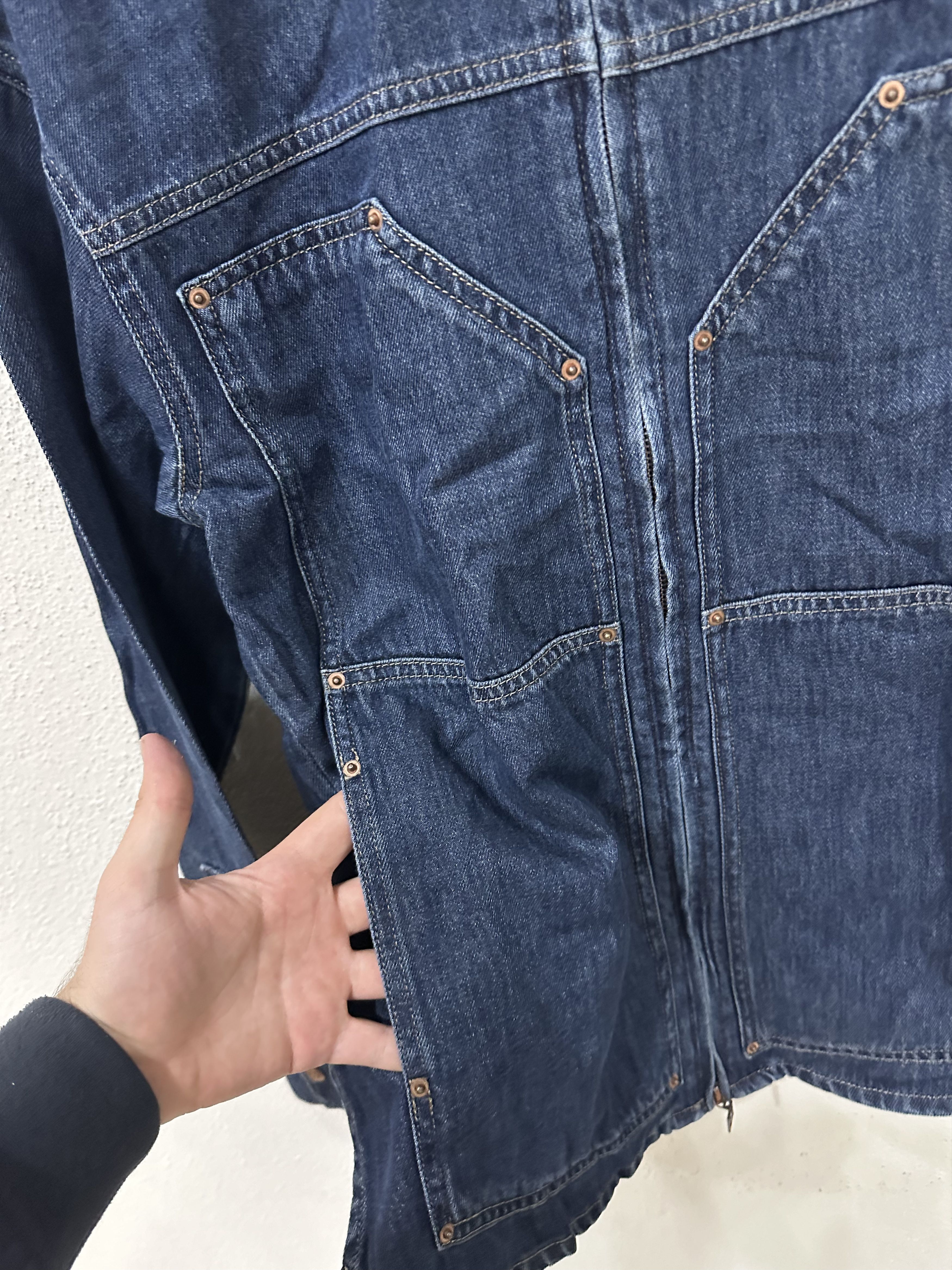 Ksubi Ksubi Striker zip-up denim shirt Size XSmall Size US XS / EU 42 / 0 - 9 Thumbnail