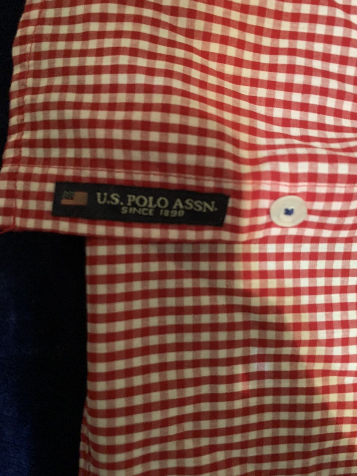 U.S. Polo Assn. × Vintage Polo Buttonup Y2K Fashion Streetwear Casual Thrift Vintage Size US XS / EU 42 / 0 - 9 Thumbnail