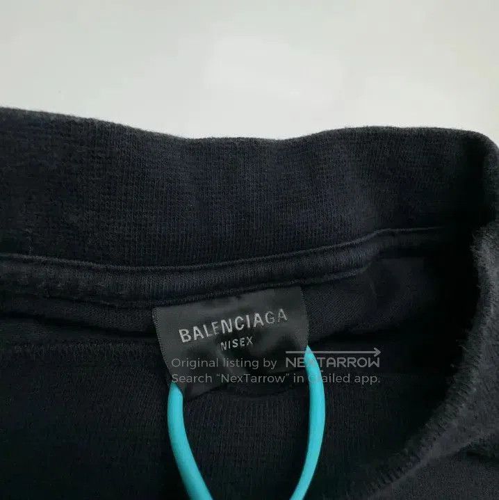 Balenciaga Balenciaga Black Heart Print Short Sleeve T. Size US S / EU 44-46 / 1 - 3 Thumbnail