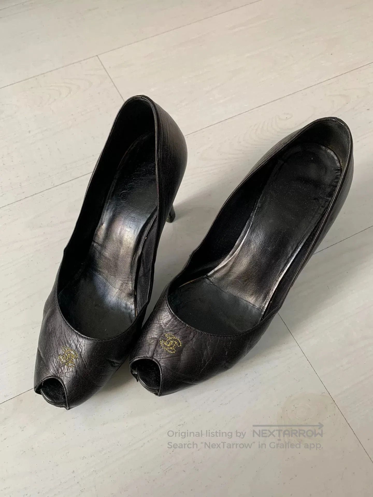 Vivienne Westwood Chanel Peep. Size US 6 / IT 36 - 1 Thumbnail