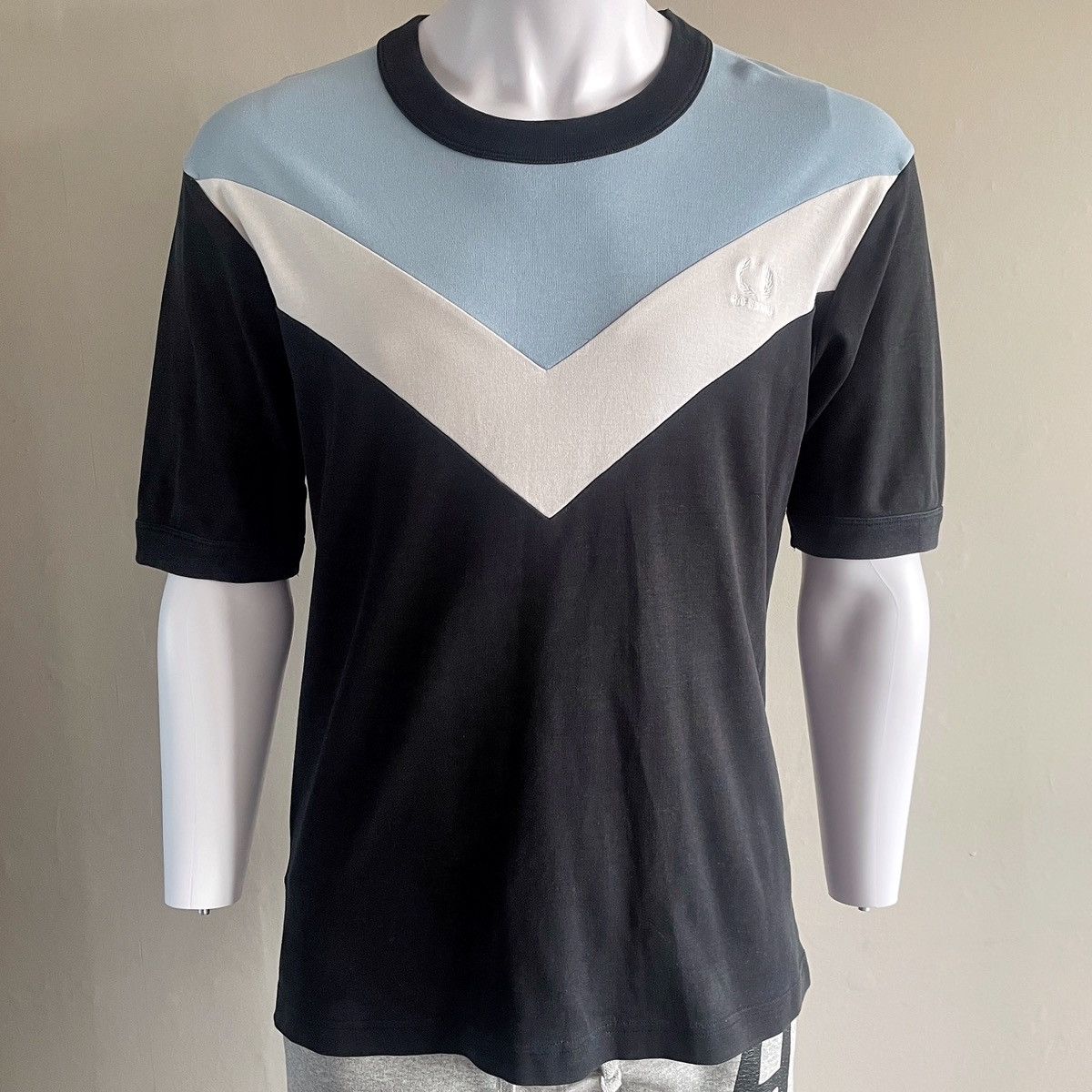 Fred Perry × Raf Simons Fred Perry x Raf Simons Short Sleeve Jumper/ T Shirt Size US L / EU 52-54 / 3 - 1 Thumbnail