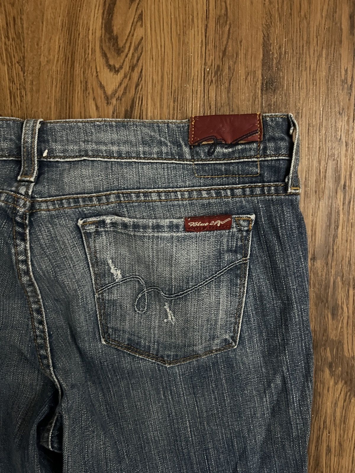 Vintage Blue 2 Boot Cut Denim Size 31 Size 31" - 5 Thumbnail