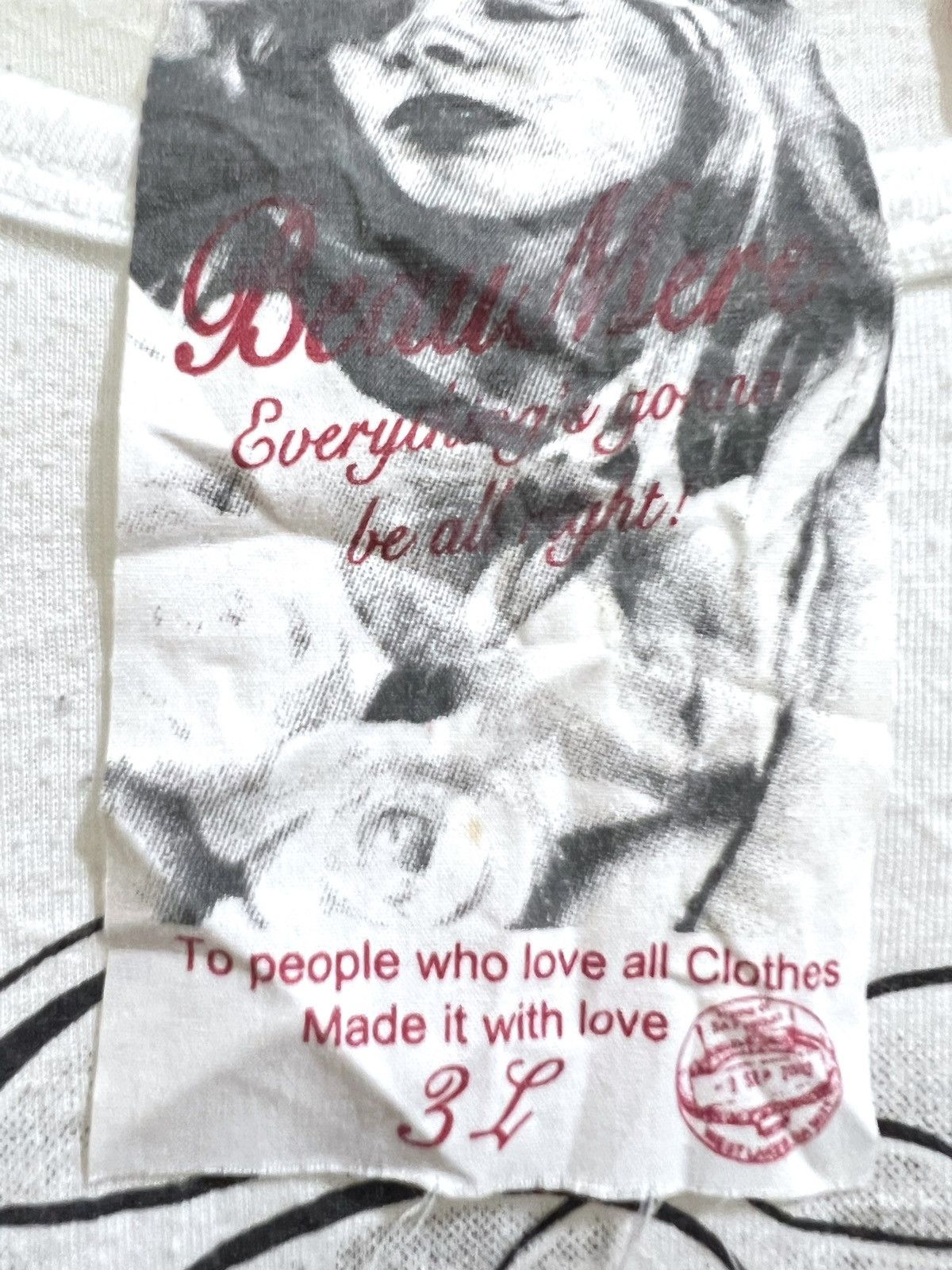 If Six Was Nine × Japanese Brand × Le Grande Bleu (L.G.B.) Beaumere poem long slevee tee Size US L / EU 52-54 / 3 - 4 Thumbnail
