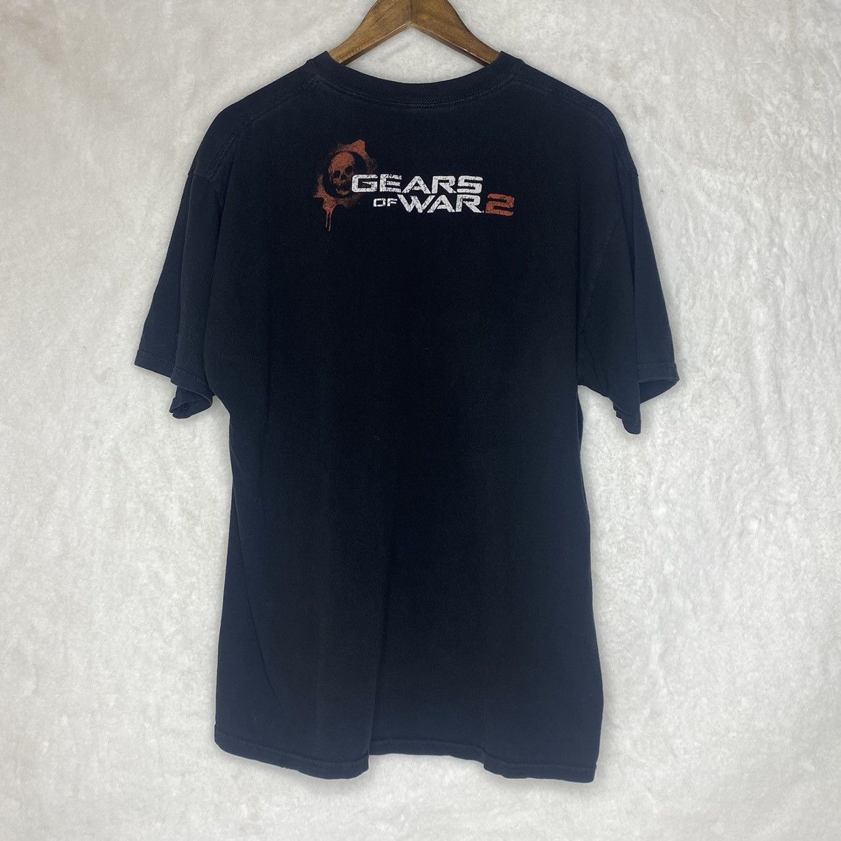 Vintage Vintage Y2K Gears Of War 2 Video Game Promo T Shirt Size US XL / EU 56 / 4 - 2 Thumbnail