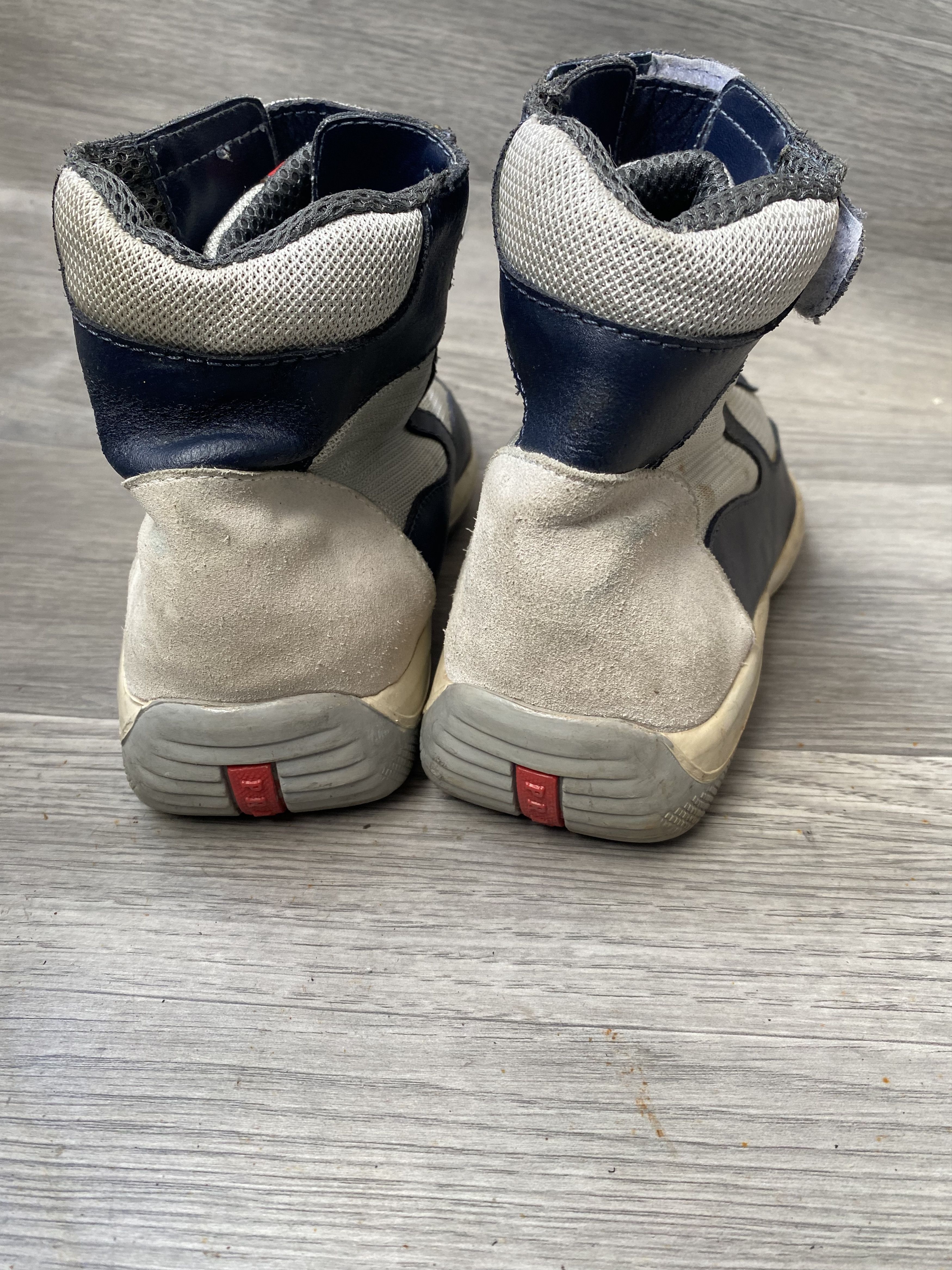 Prada Prada american cup blue hi-top sneakers sz uk 9 Size US 10 / EU 43 - 7 Thumbnail