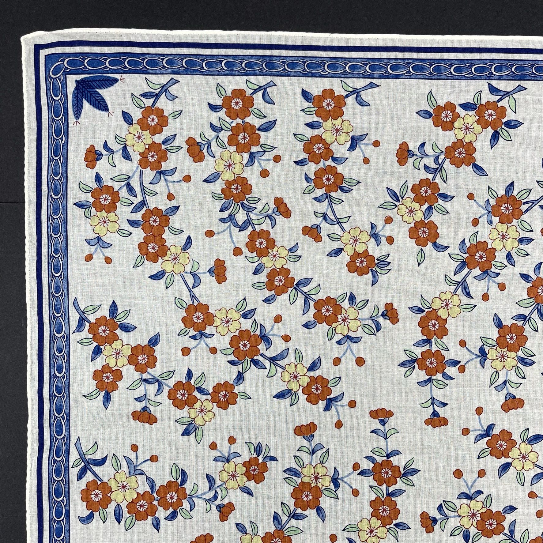 Japanese Brand Japanese Floral Handkerchief Art - 5044 Size ONE SIZE - 4 Thumbnail