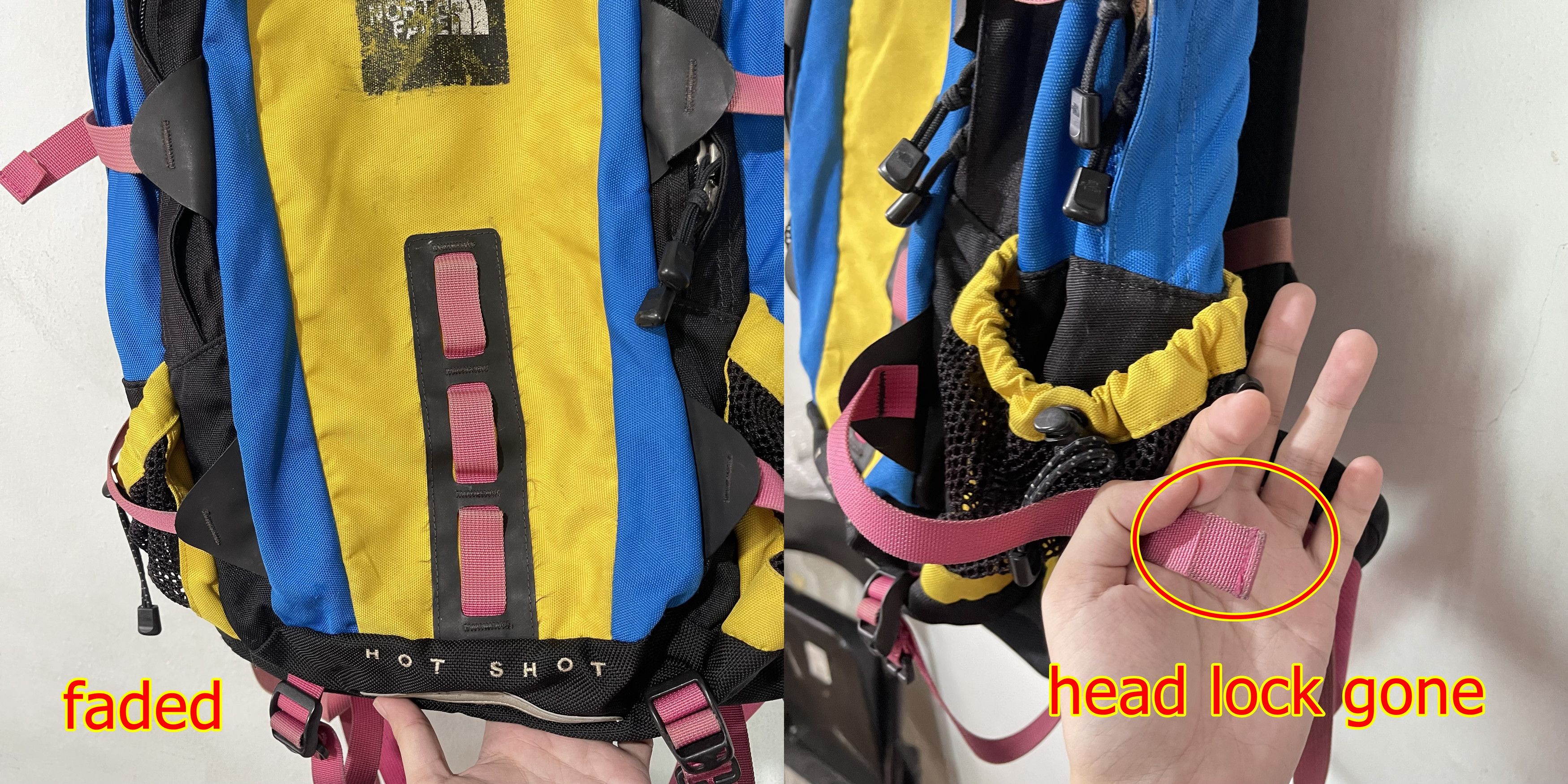 The North Face The North Face Hot Shot Multicolor Backpack Size ONE SIZE - 3 Thumbnail