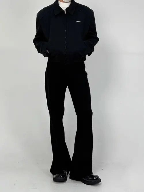 Japanese Brand × Jean Micro flared slimming and slim fitting jeans Size US 30 / EU 46 - 1 Thumbnail
