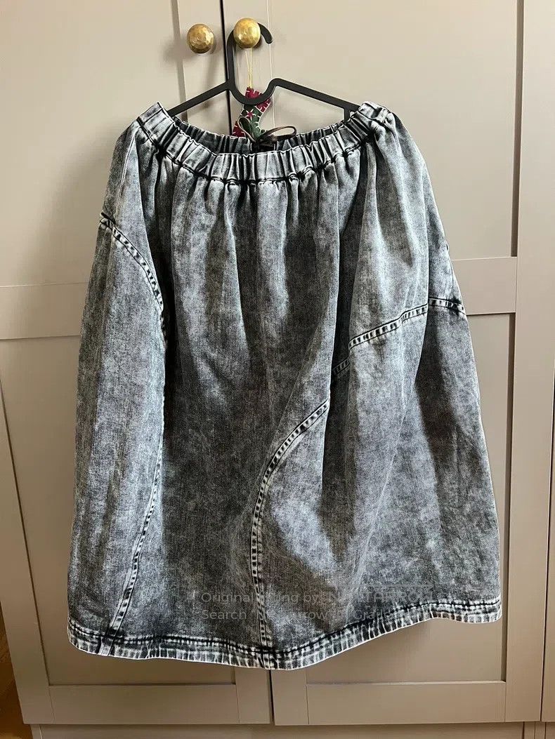 Comme Des Garcons size S Denim Skirt