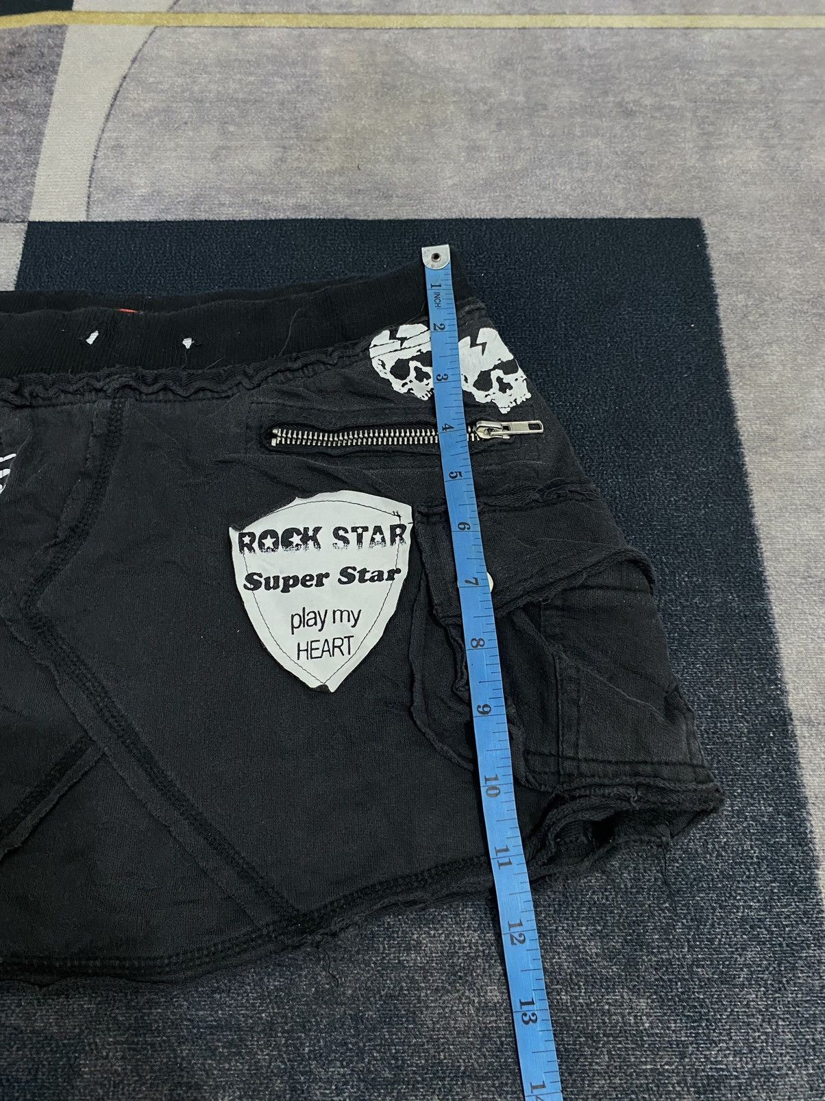 14th Addiction GREED IFSIX LGB PUNK Y2K STYLE MINI SKIRTS Size 27" / US 4 / IT 40 - 11 Thumbnail