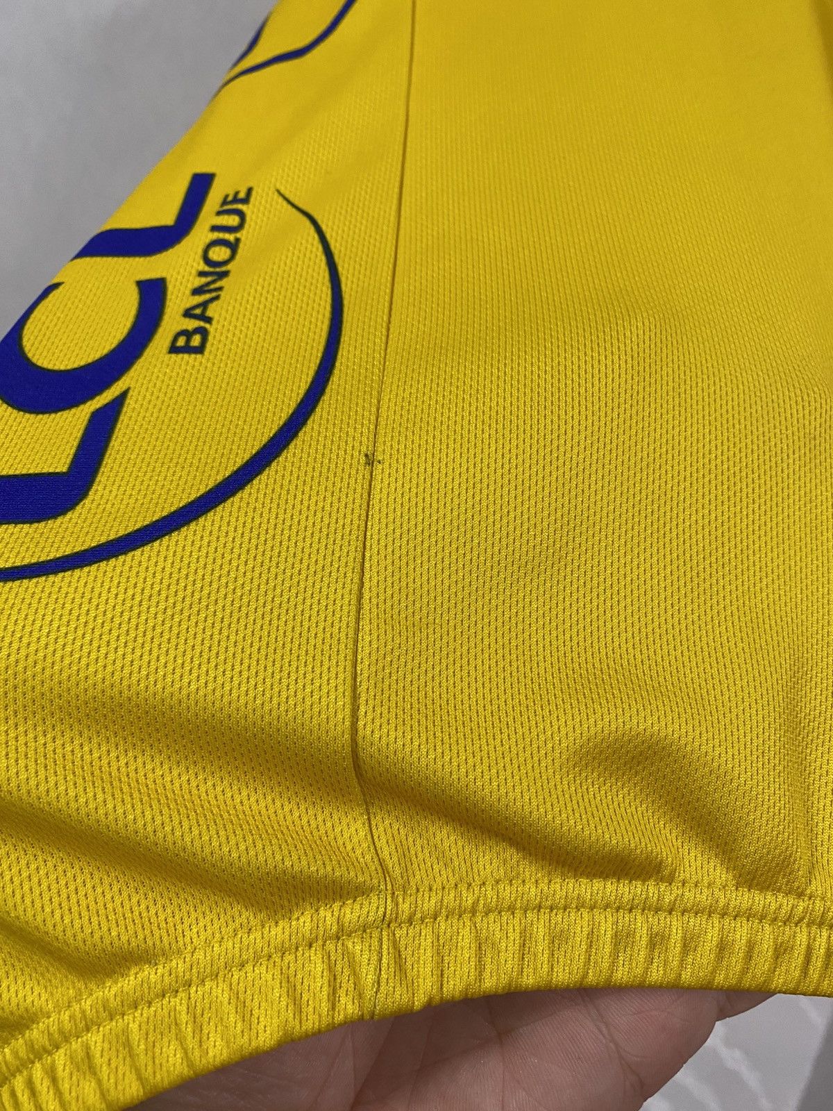 Nike Nike Tour De France 2007 Yellow Cycling Bike Velo Jersey L Size US L / EU 52-54 / 3 - 7 Thumbnail