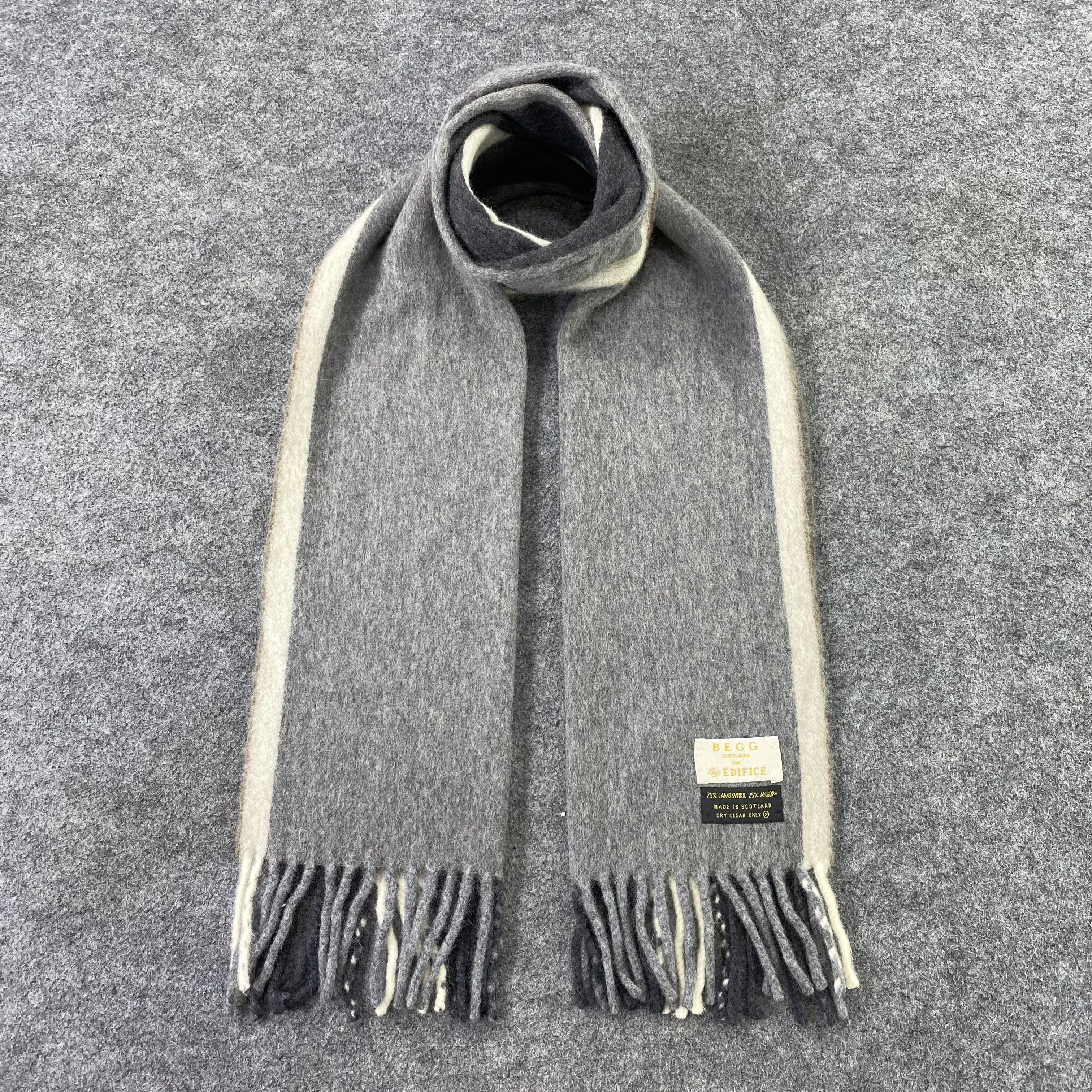 Begg x Co × Vintage Begg For Edifice Scarf / Muffler / Neckwear - K083 Size ONE SIZE - 1 Thumbnail