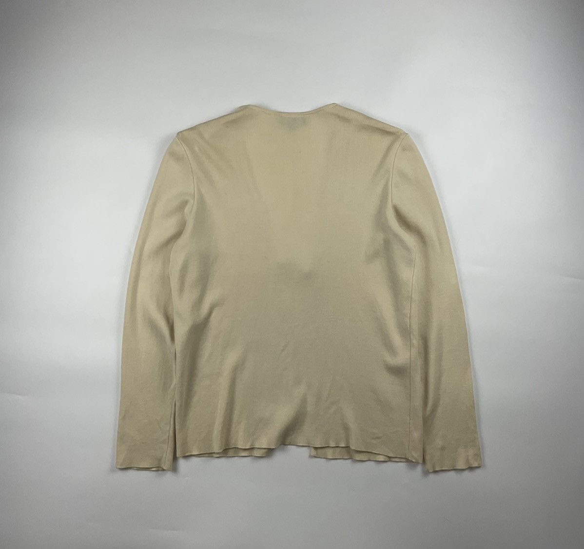 Gucci Gucci S/S'97 Wool Silk Cashmere Blend Knit Top Cardigan Size L / US 10 / IT 46 - 2 Thumbnail