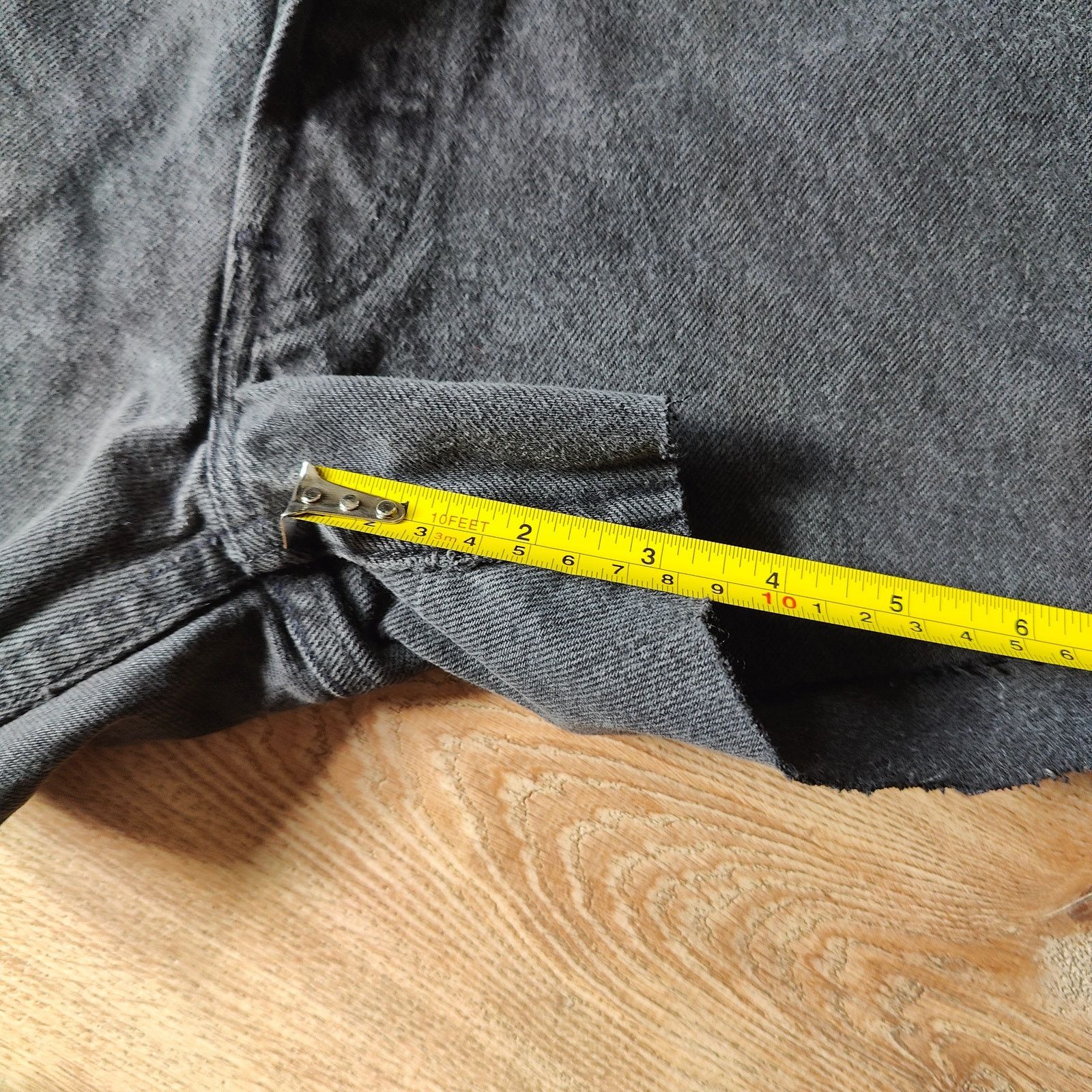 Levi's Vintage Levi's 501 Jean Shorts Womens 32 Black Wash Cut Offs Size 32" / US 10 / IT 46 - 8 Thumbnail