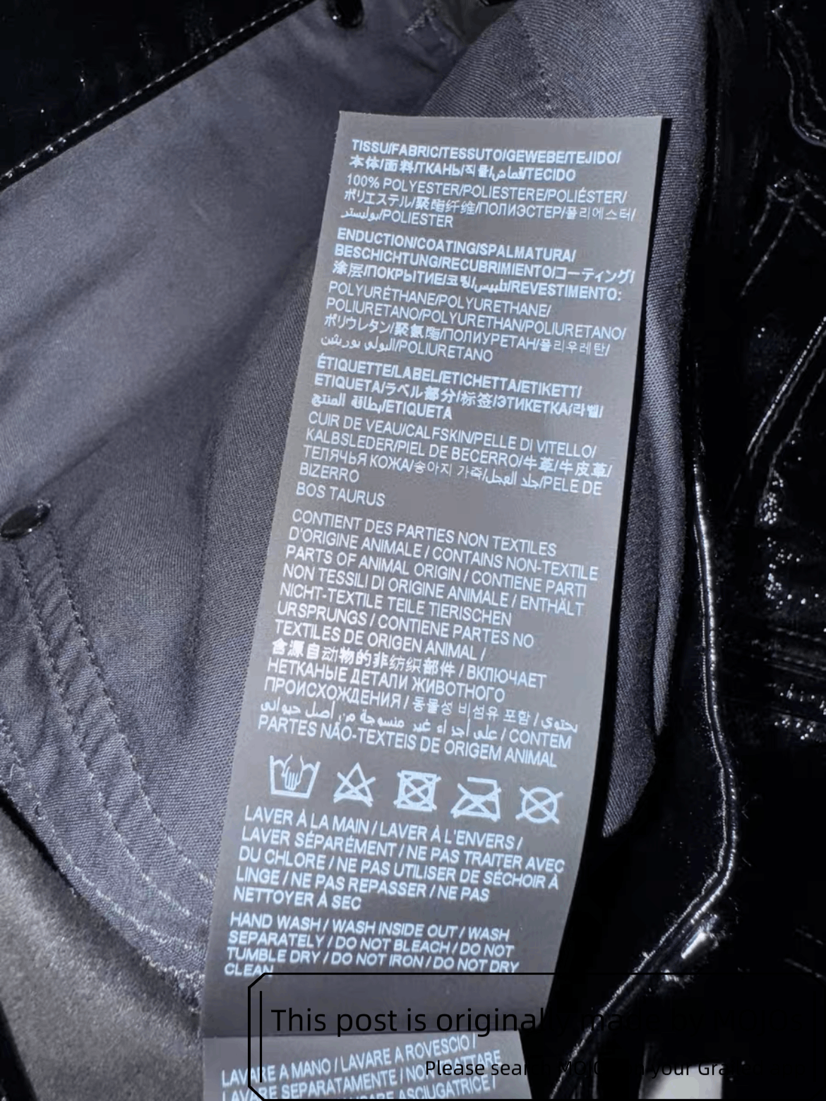 Saint Laurent Paris Sz 32 Saint Laurent Paris Patent Wax Denim mojos1923 Size US 32 / EU 48 - 4 Thumbnail