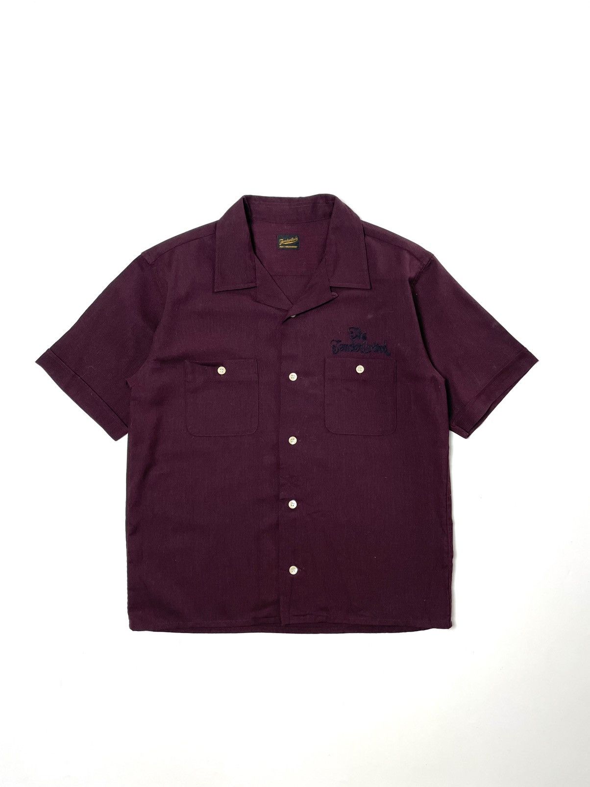 Tenderloin Rare Tenderloin Embroidery Shirt Maroon Size US S / EU 44-46 / 1 - 1 Thumbnail