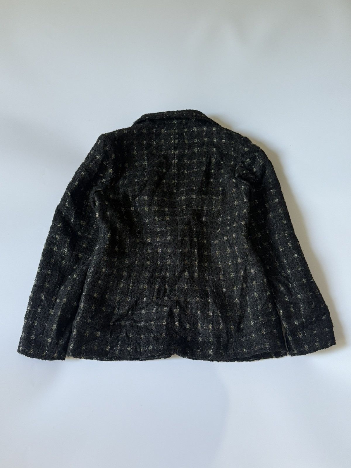 Chanel Chanel Boutique Black Tweed Blazer Size XS / US 0-2 / IT 36-38 - 2 Thumbnail