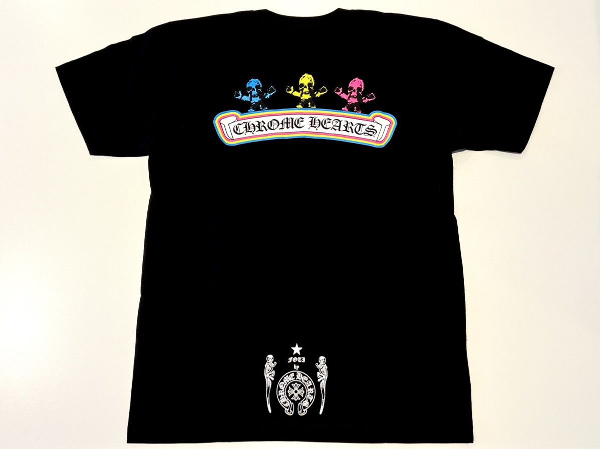 Chrome Hearts Chrome Hearts Foti Multicolour Tee Size US L / EU 52-54 / 3 - 1 Thumbnail