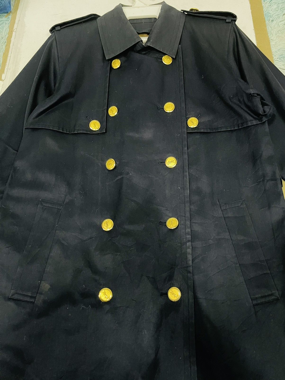 Yves Saint Laurent Yves Saint Laurent Diffussion Femmes Long Jacket (07) Size L / US 10 / IT 46 - 11 Thumbnail