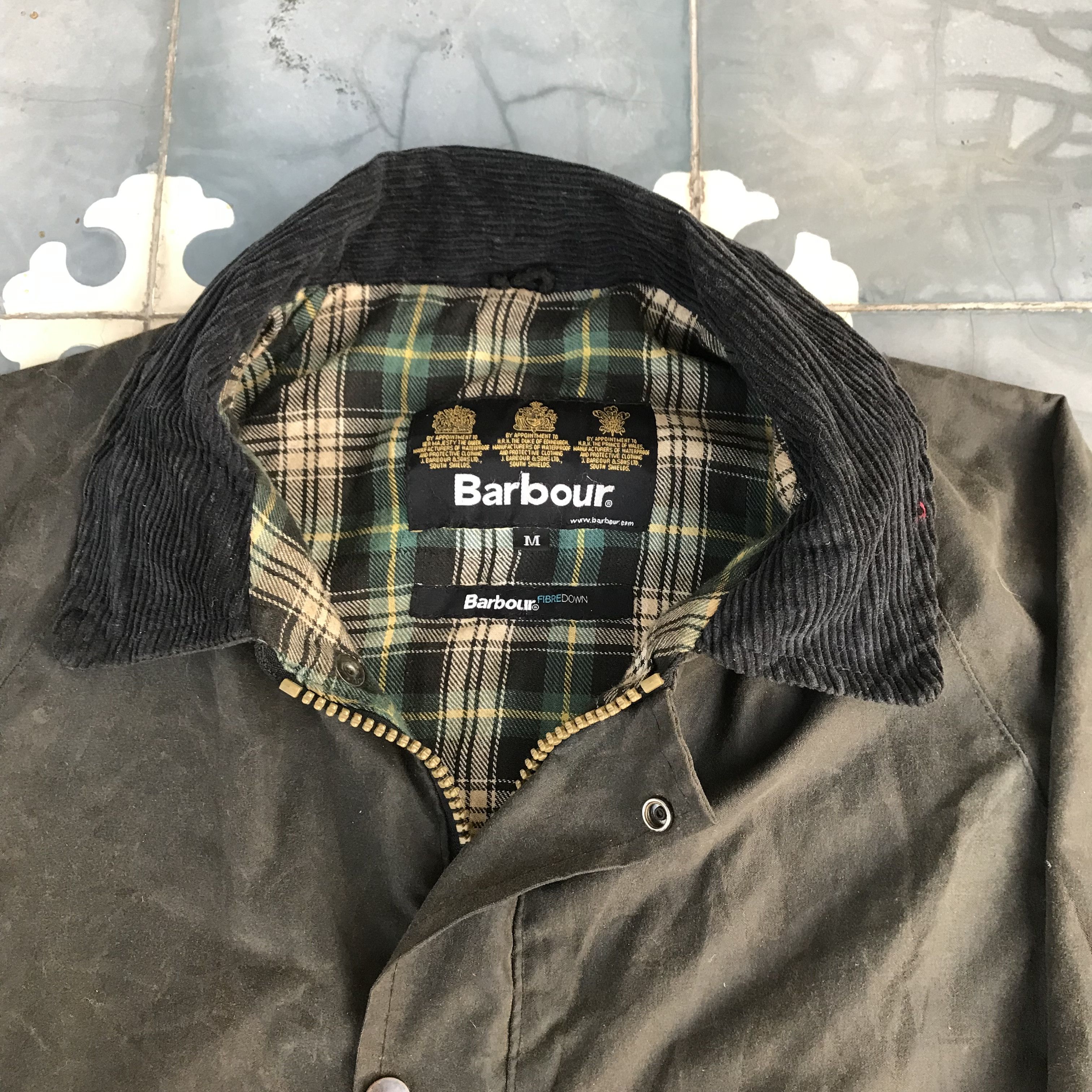 Barbour Barbour Fibredown Bretby Gillet Jacket MgI0024 Grey Waxed Size US L / EU 52-54 / 3 - 2 Thumbnail