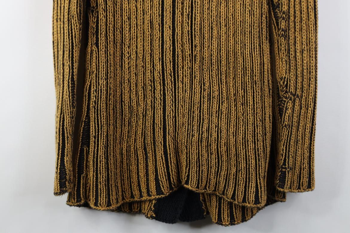 Vintage Vintage 90s Streetwear Hand Knit Ribbed Cardigan Sweater Size M / US 6-8 / IT 42-44 - 10 Thumbnail