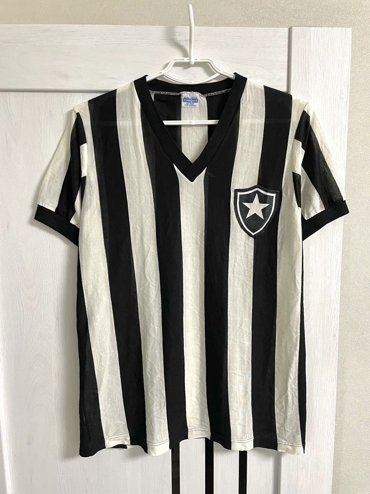 Vintage Vintage 80s Botafogo Brazil Soccer Football Jersey Shirt Size US L / EU 52-54 / 3 - 8 Thumbnail