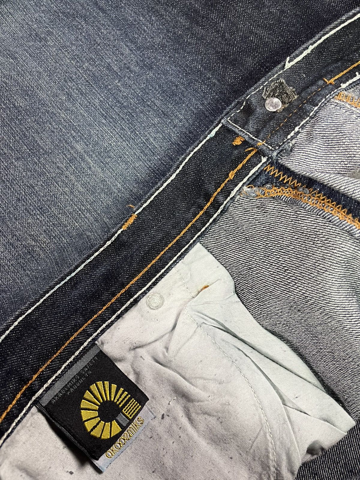 Akademiks 2000s Y2K Akademiks Washed Mega Baggy Denim Jeans 40 Size US 40 / EU 56 - 10 Thumbnail