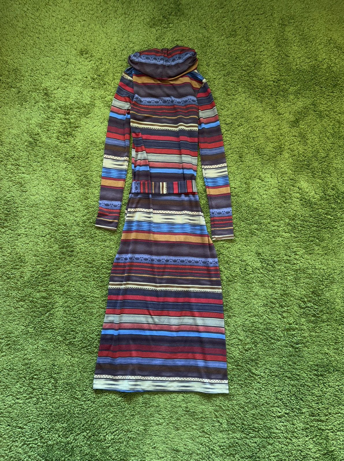 Designer × Missoni Missoni coloured belted maxi dress Size M / US 6-8 / IT 42-44 - 2 Thumbnail