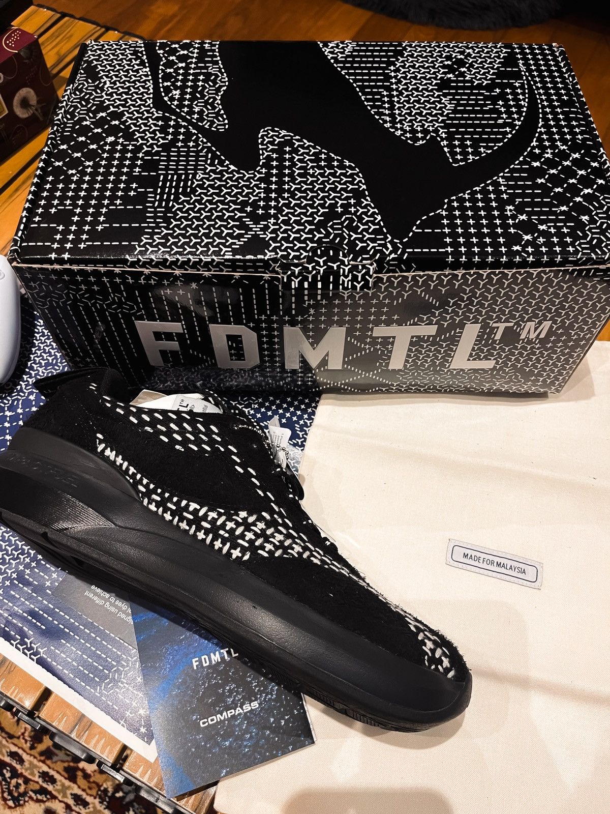 FDMTL FDMTL x Crossover x Sepatu Compass Size US 9 / EU 42 - 4 Thumbnail