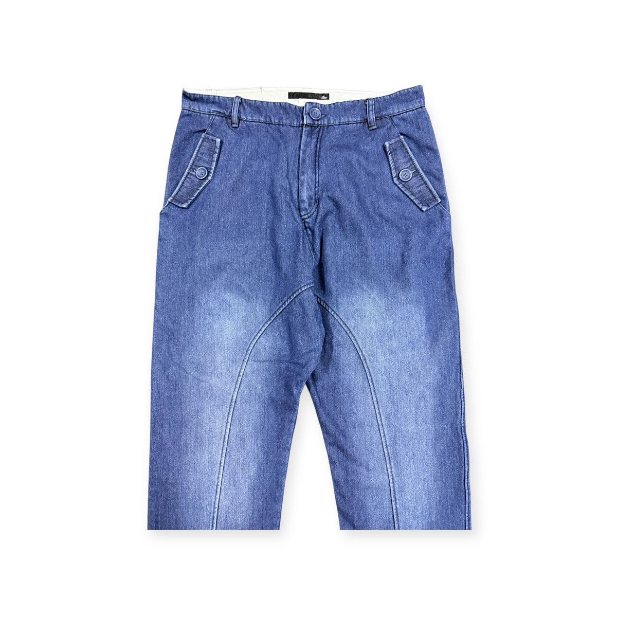 Japanese Brand Vtg🔥Rovtski*Poetry De Mosique*Ballon Drop Pocket High Rise Size US 35 - 3 Thumbnail