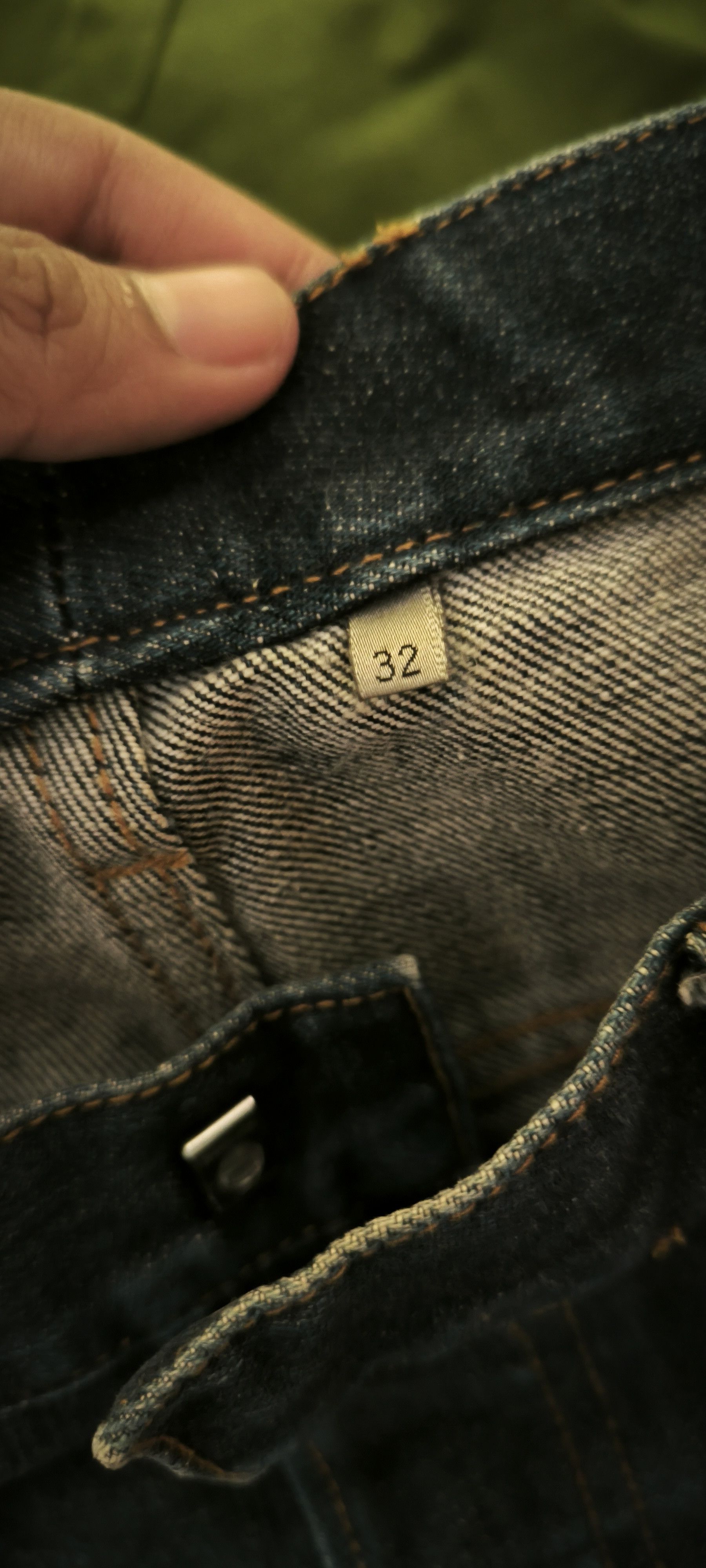 Dior × Hedi Slimane SS04 Dior Vintage Fading Strip Jeans Size US 32 / EU 48 - 9 Thumbnail