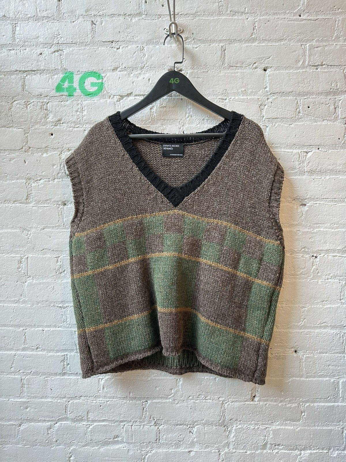 Enfants Riches Deprimes ENFANTS RICHES DEPRIMES KNITTED SLEVELESS Size US M / EU 48-50 / 2 - 2 Thumbnail