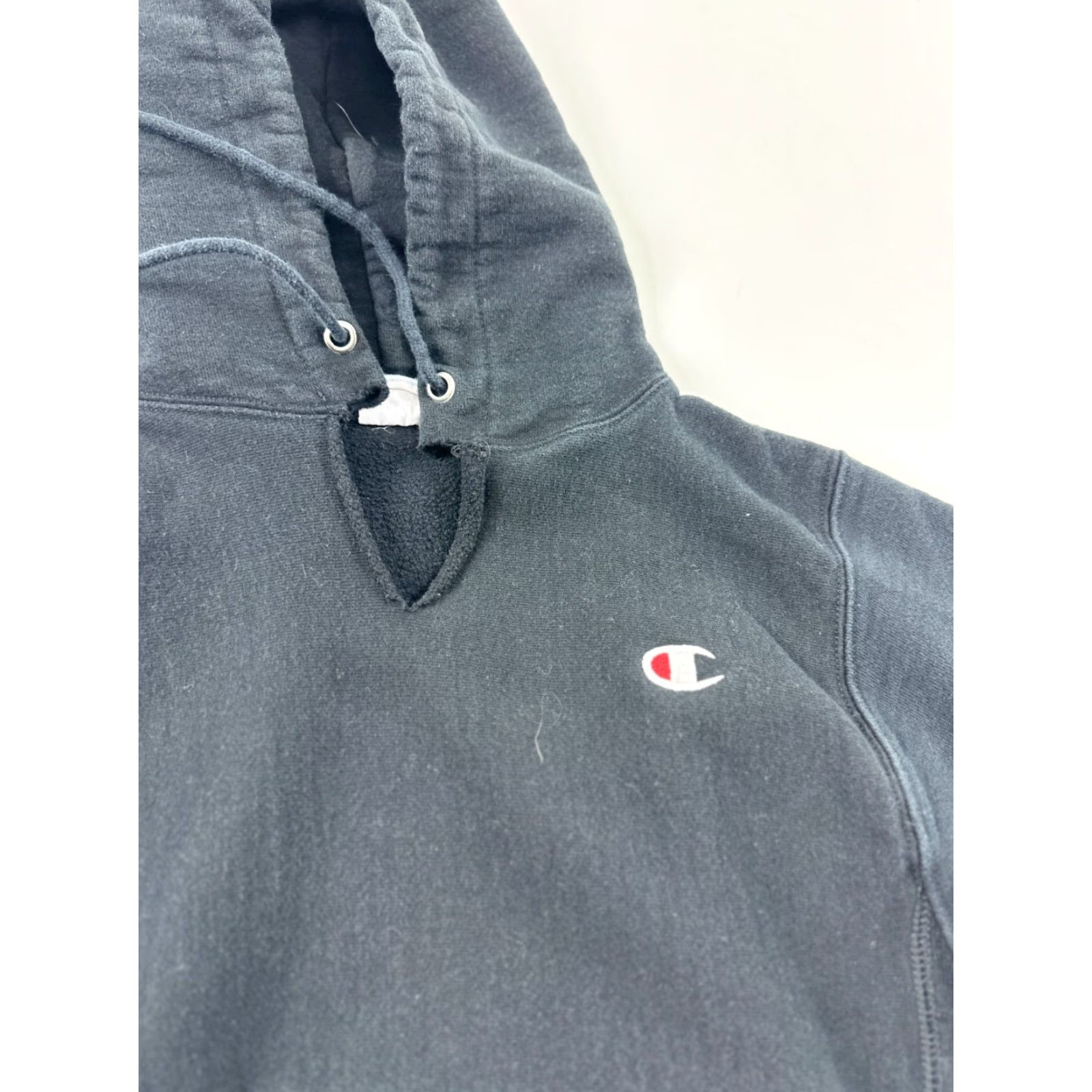 Champion Champion Hoodie Mens XS Black Long Sleeve Pullover Reverse Weave Outdoor Gym Size US XS / EU 42 / 0 - 3 Thumbnail