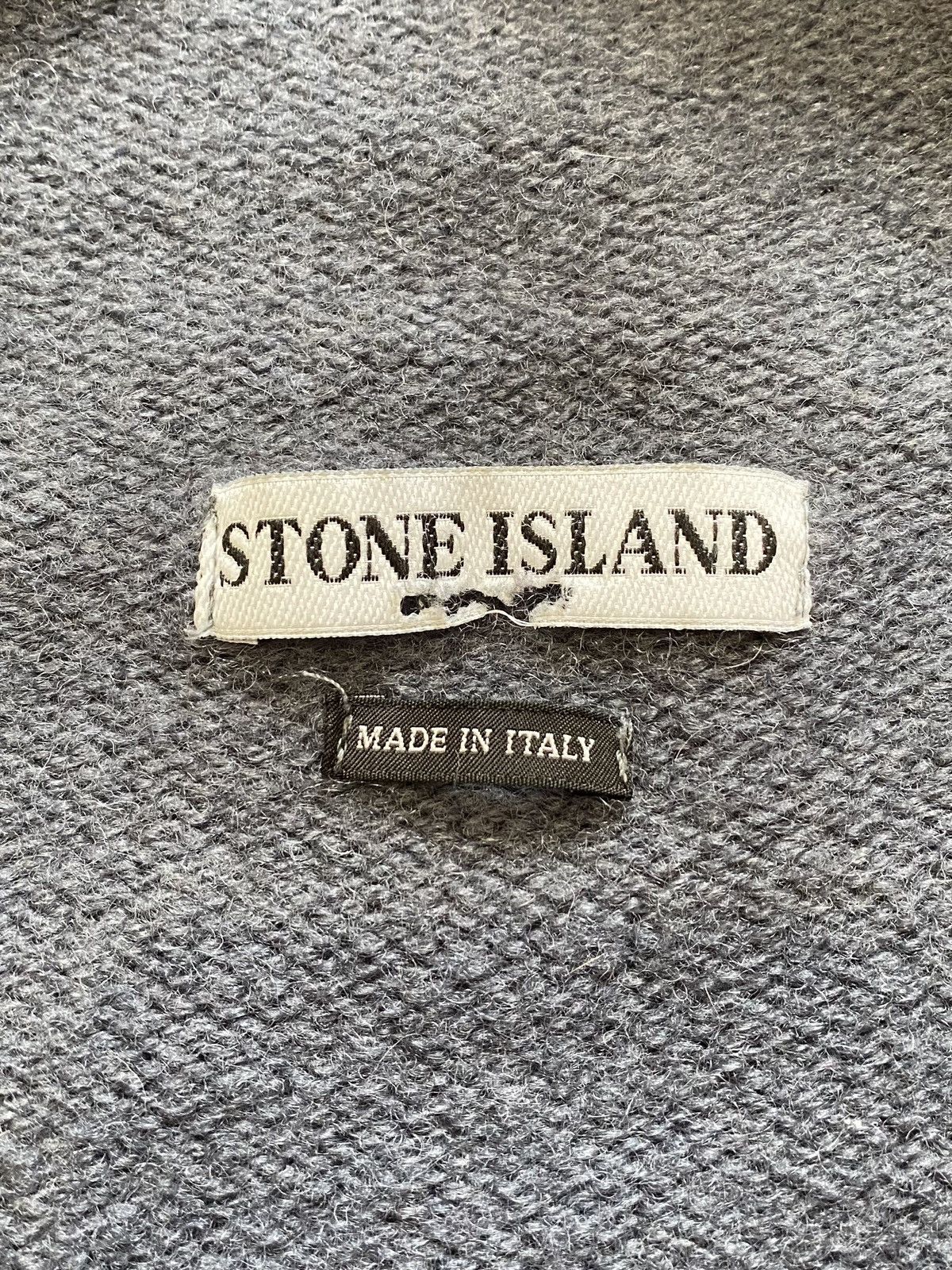 Stone Island Authentic 2004 Stone Island Knitted Full Zip Hoodie Sweater Size US XL / EU 56 / 4 - 9 Thumbnail