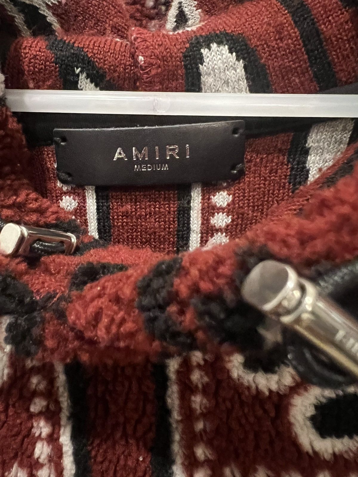 Amiri Amiri Bandana Fleece Hoodie Size US M / EU 48-50 / 2 - 5 Thumbnail