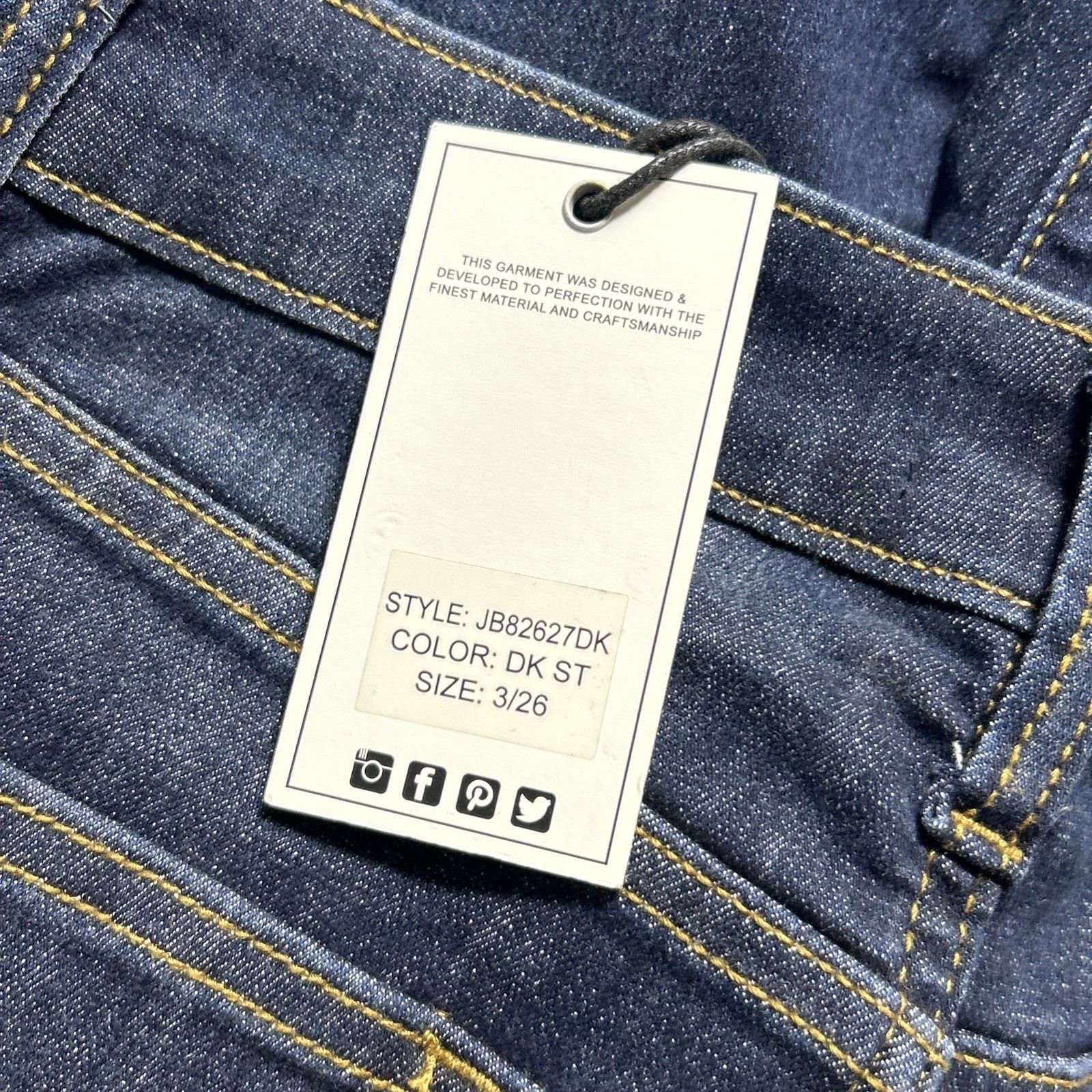 Judy Blue Beyond Baggy Jeans W's 3/26 Judy Blue Hamilton Baggie Loose Size 27" / US 4 / IT 40 - 3 Thumbnail