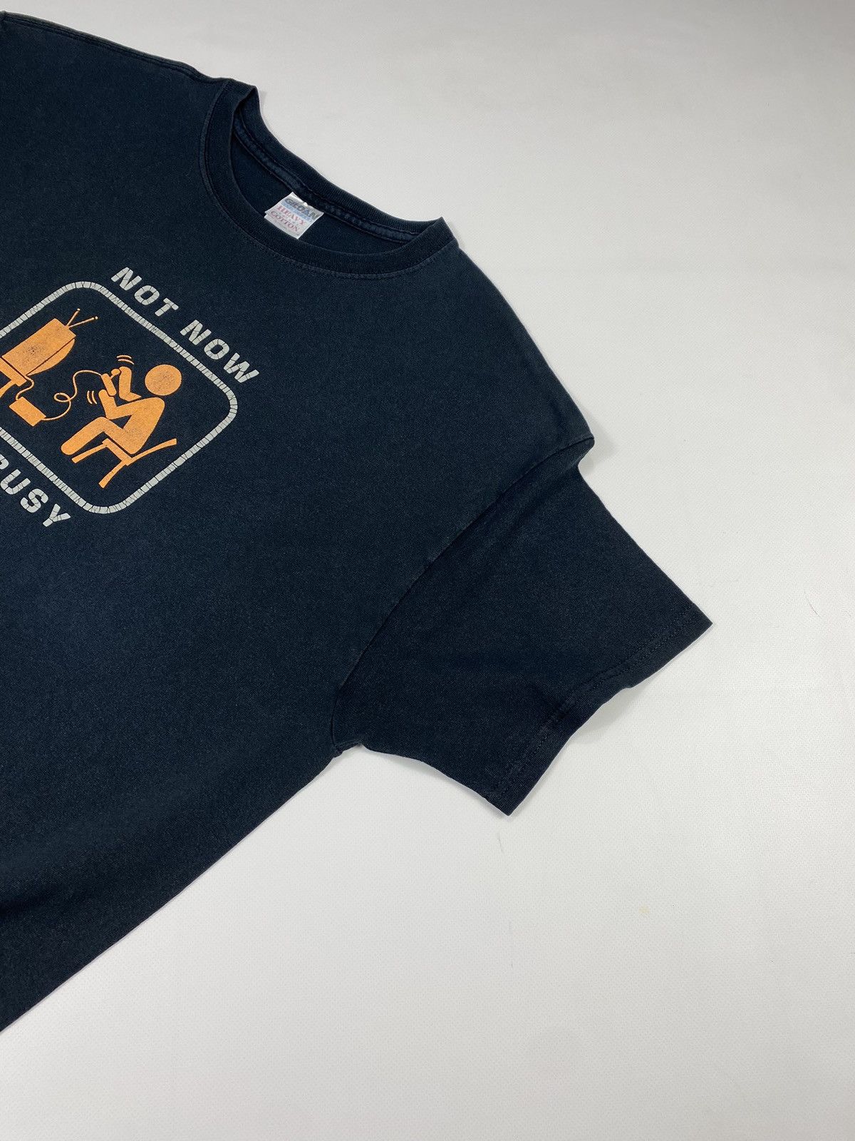 Vintage 🔥LASTDROP🔥 Mid 2000s Not Now Im Busy Funny Gamer T-shirt Size US XXL / EU 58 / 5 - 5 Thumbnail