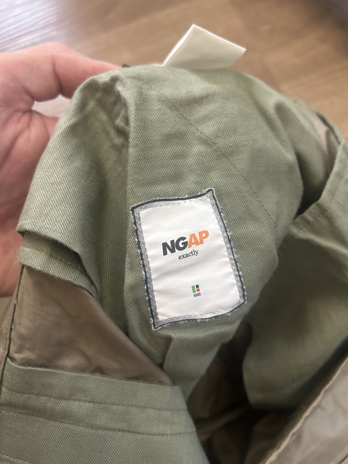 Undercover Undercover x NGAP Olive Paint Splatter Cargo Pants 1990’s Size US 32 / EU 48 - 9 Thumbnail